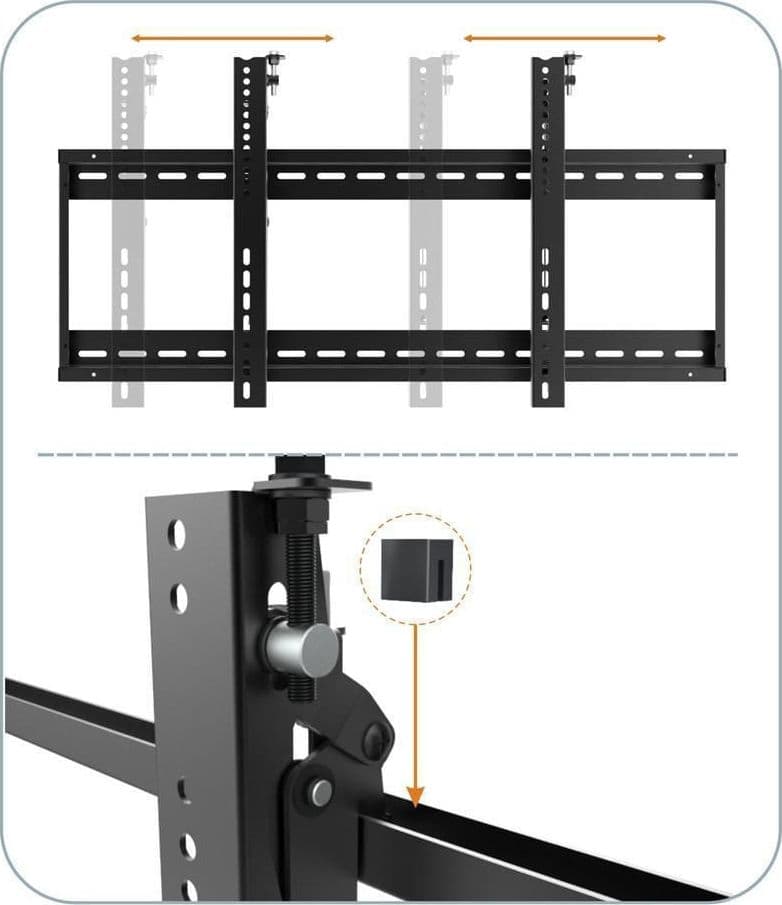 Supporto a muro per TV LED LCD 45-70'' per applicazioni videowall in Supporti da parete e da soffitto Scontolo.net - Potenza, commercioVirtuoso.it