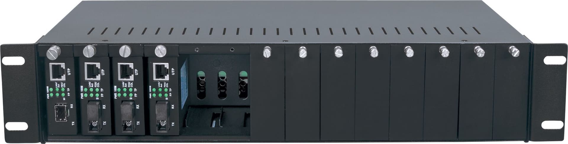 Media Converter Chassis 19'' a 14 Porte in  Scontolo.net - Potenza, commercioVirtuoso.it