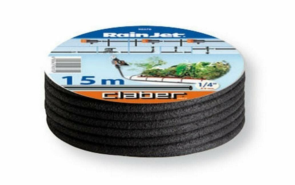 CLABER 90349 TUBO POROSO 1/4' Mt.15 GIARDINO IRRIGAZIONE A GOCCIA BALCONE in prodotto EuroStore07 - Alatri, commercioVirtuoso.it