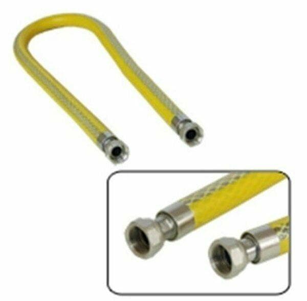 TUBO PER GAS IN ACCIAIO INOX CM 50 FLESSIBILE PASSO 1/ 2 FEMMINA FERR 314435 in prodotto EuroStore07 - Alatri, commercioVirtuoso.it