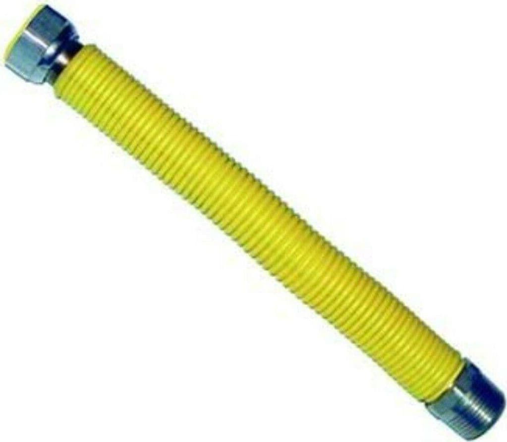 TUBO GAS ACCIAIO INOX MM 200/400 ESTENSIBILE PASSO 3 / 4 FEM / MASC FER 241601 in prodotto EuroStore07 - Alatri, commercioVirtuoso.it