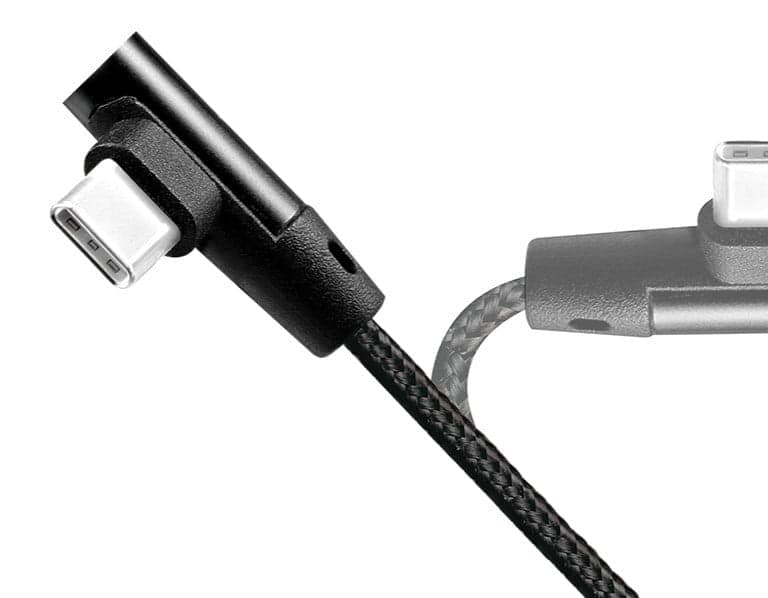 Cavo USB Micro-B Maschio Angolato/USB-A Maschio Dritto 1m Nero in  Scontolo.net - Potenza, commercioVirtuoso.it