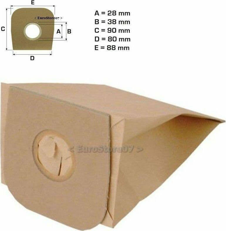 8 SACCHETTI ASPIRAPOLVERE ELECTROLUX VENTANA TUTTA LA SERIE ZS DL 6 in prodotto EuroStore07 - Alatri, commercioVirtuoso.it