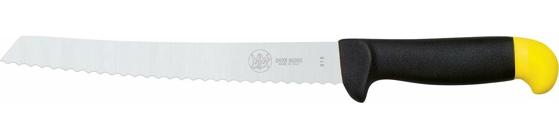 COLTELLO DA PANE MARCA DUE BUOI CM 24 LAMA ACCIAIO INOX MANICO NYLON FERR 11358 in prodotto EuroStore07 - Alatri, commercioVirtuoso.it