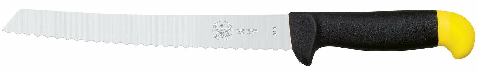 COLTELLO DA PANE MARCA DUE BUOI CM 24 LAMA ACCIAIO INOX MANICO NYLON FERR 11358 in prodotto EuroStore07 - Alatri, commercioVirtuoso.it