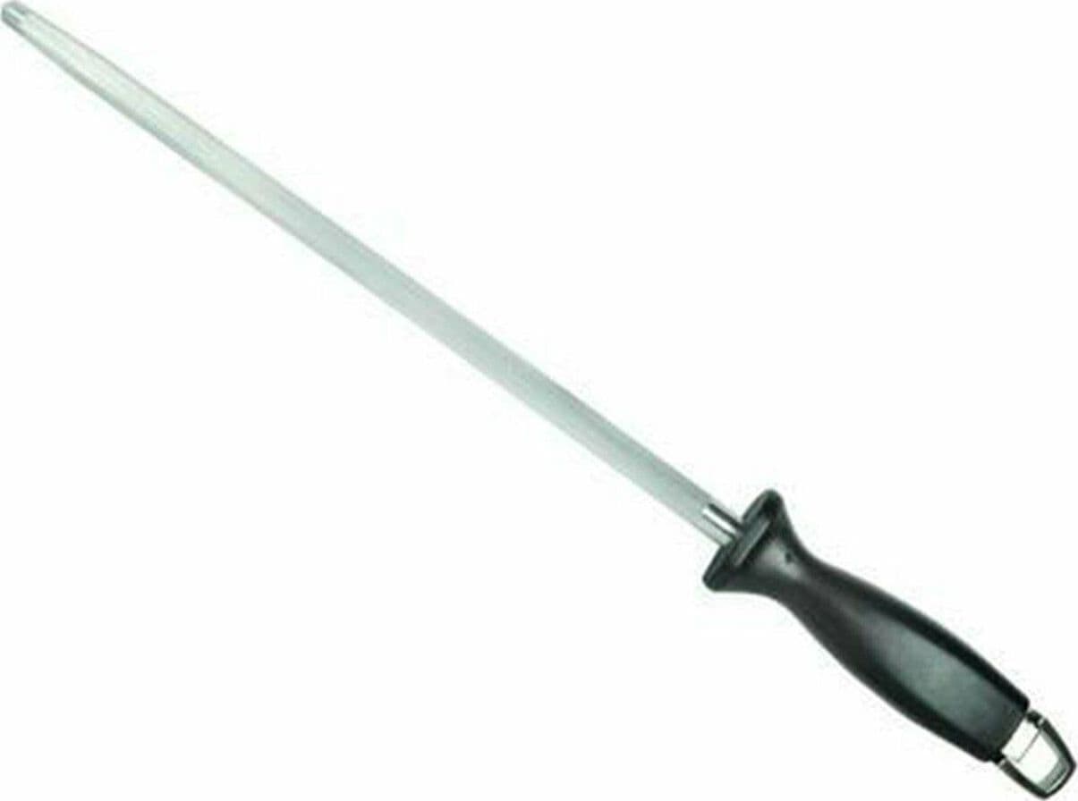 DE LUCA AFFILA COLTELLI ACCIAINO TONDO CROMIZZATO PROFESSIONALE CM 30 FER 285247 in prodotto EuroStore07 - Alatri, commercioVirtuoso.it