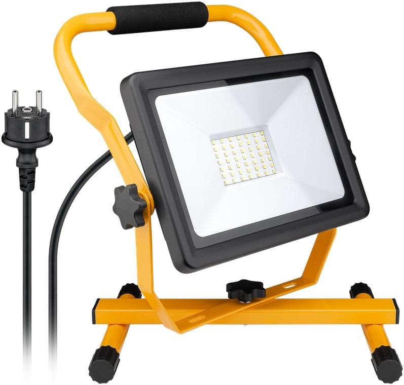 Faretto da lavoro a LED con Supporto 50W in Faretti Scontolo.net - Potenza, commercioVirtuoso.it