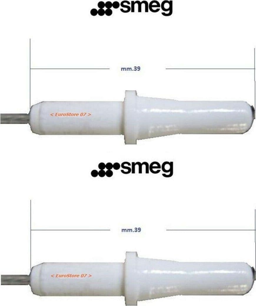 SMEG CANDELETTA ORIGINALE ACCENSIONE PIEZO CUCINA A GAS 810930071* 48.6 2 PZ in prodotto EuroStore07 - Alatri, commercioVirtuoso.it