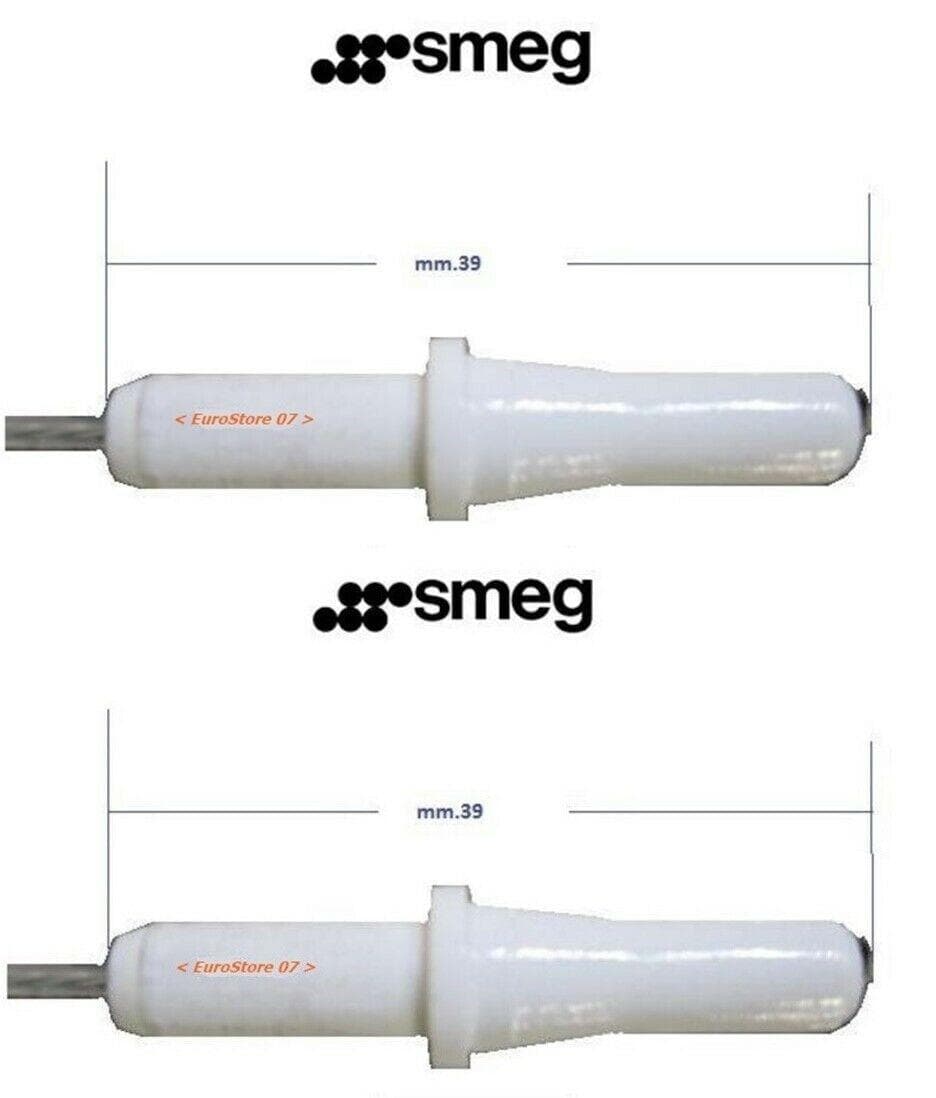 SMEG CANDELETTA ORIGINALE ACCENSIONE PIEZO CUCINA A GAS 810930071* 48.6 2 PZ in prodotto EuroStore07 - Alatri, commercioVirtuoso.it