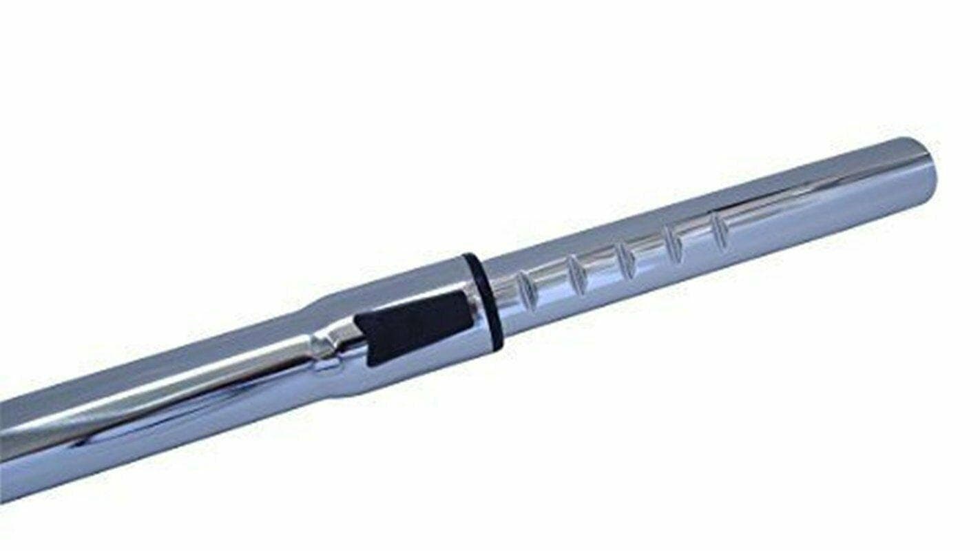 TUBO ASPIRAPOLVERE TELESCOPICO UNIVERSALE MM 35 ESTENSIBIL CROMATO RIGIDO GRANDE in prodotto EuroStore07 - Alatri, commercioVirtuoso.it