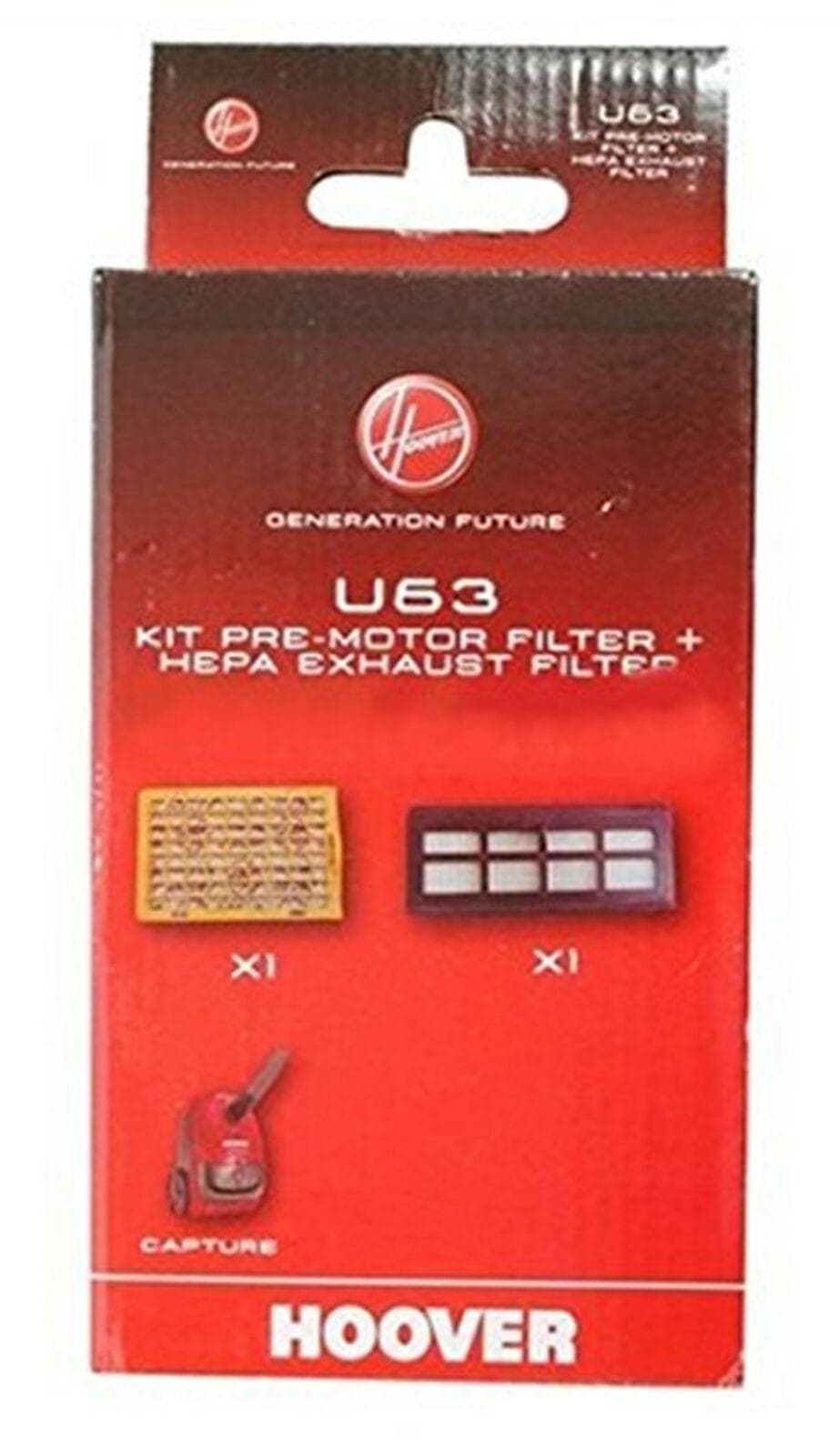 HOOVER CAPTURE FILTRO EPA ASPIRAPOLVERE ORIGINALE U63 35601193 in prodotto EuroStore07 - Alatri, commercioVirtuoso.it