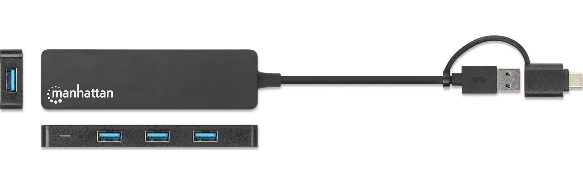 Hub USB 3.2 Gen1 4 Porte Combo USB-A e USB-C&trade in  Scontolo.net - Potenza, commercioVirtuoso.it