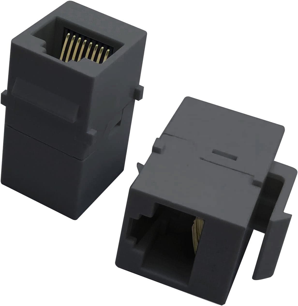 Accoppiatore Keystone RJ45 F/F Cat.5E UTP Nero in Cavi Ethernet Scontolo.net - Potenza, commercioVirtuoso.it