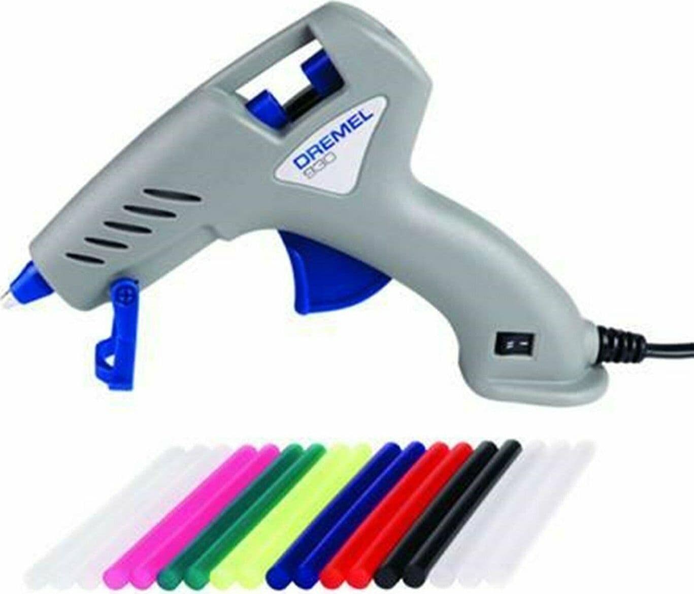 DREMEL PISTOLA COLLA A CALDO 903 DIAM 7 MM REGOLATORE TEMPERATURA FERR 317856 in prodotto EuroStore07 - Alatri, commercioVirtuoso.it