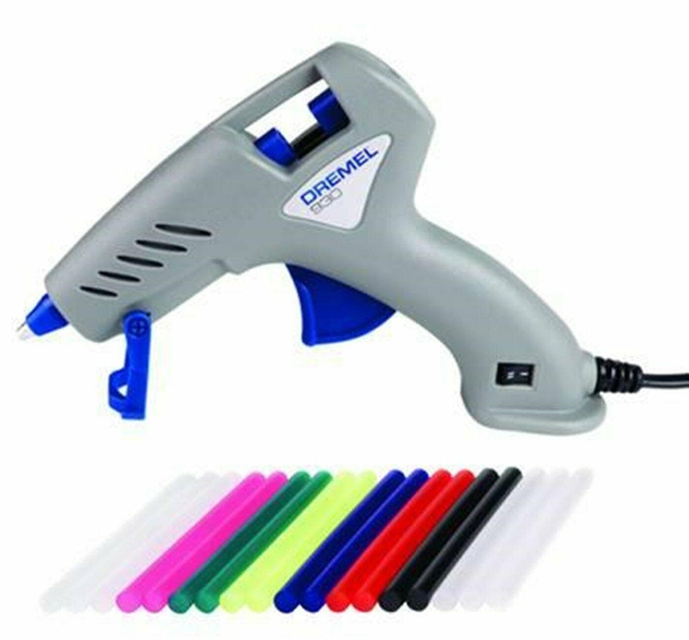 DREMEL PISTOLA COLLA A CALDO 903 DIAM 7 MM REGOLATORE TEMPERATURA FERR 317856 in prodotto EuroStore07 - Alatri, commercioVirtuoso.it