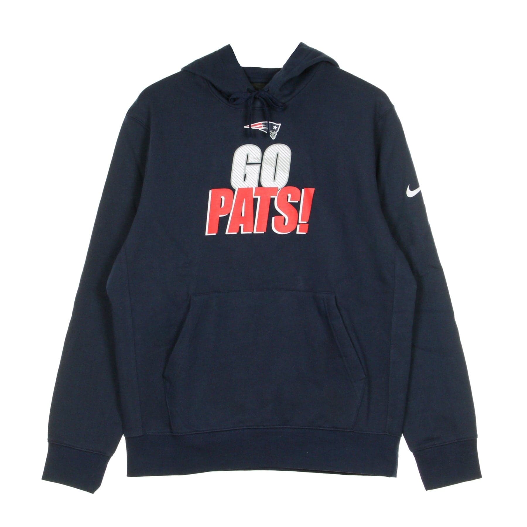 NIKE NFL Felpa Cappuccio Uomo Nfl Local Club Fleece Hoodie Neepat Original Team Colors da uomo