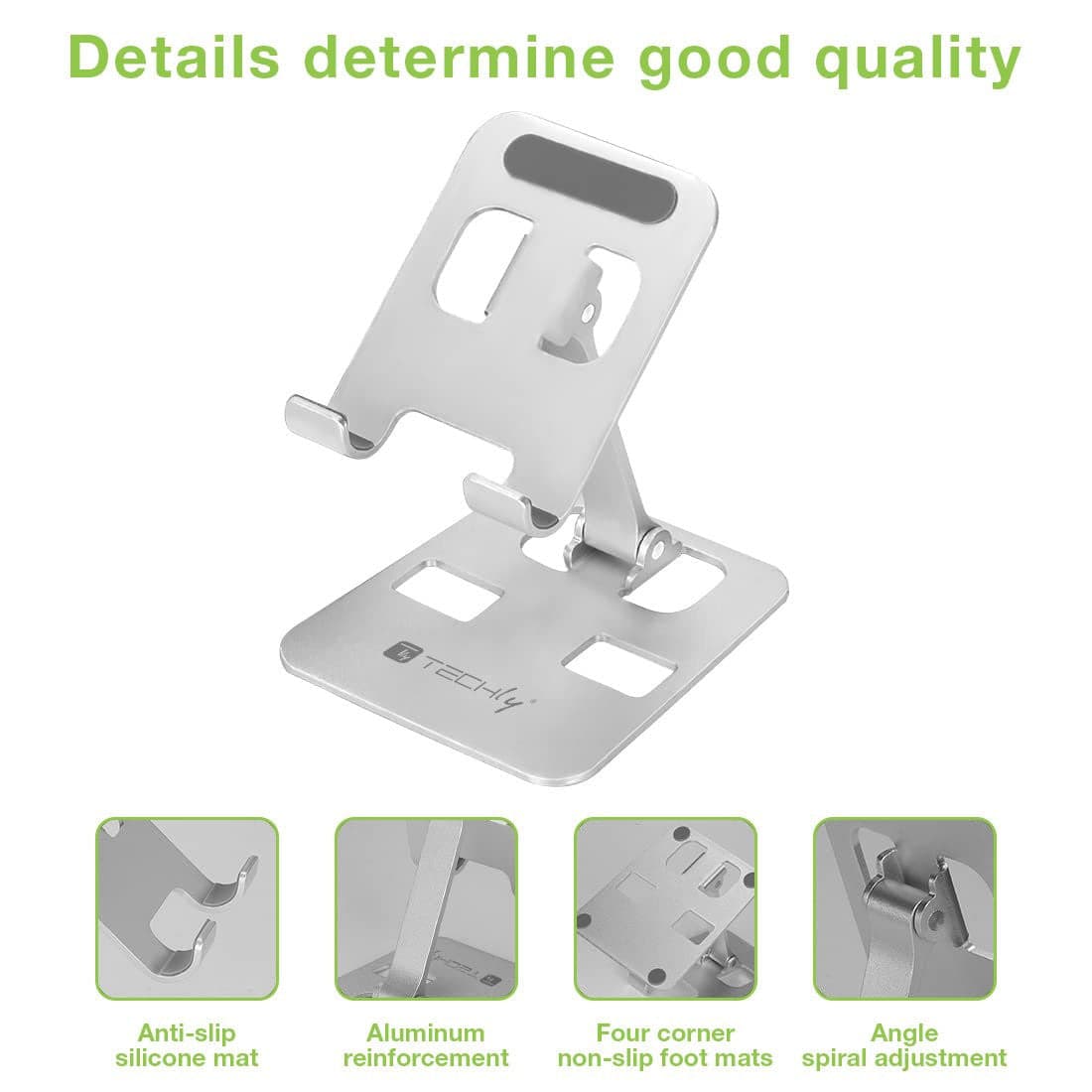 Supporto Universale Porta Smartphone e Tablet Regolabile e Pieghevole in Supporti Scontolo.net - Potenza, commercioVirtuoso.it