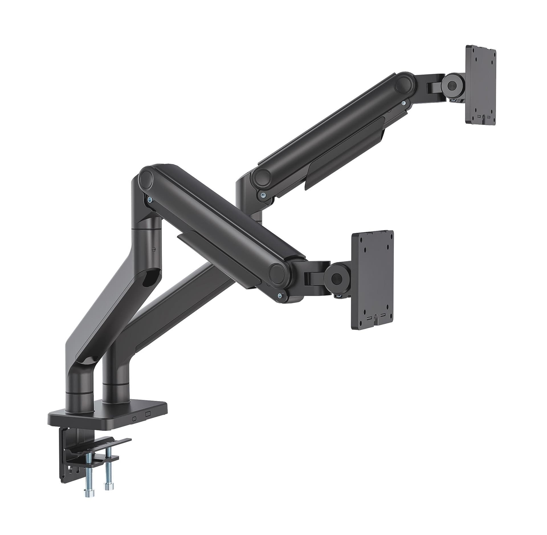 Supporto da Scrivania per Doppio Monitor 17-45'' con Molla Meccanica in Alluminio in Alloggiamenti Scontolo.net - Potenza, commercioVirtuoso.it