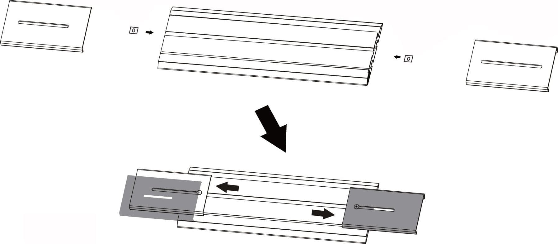 Kit Staffe e Braccio di Giunzione per Supporto Video Wall da Pavimento in Custodie di sorveglianza e staffe di montaggio Scontolo.net - Potenza, commercioVirtuoso.it