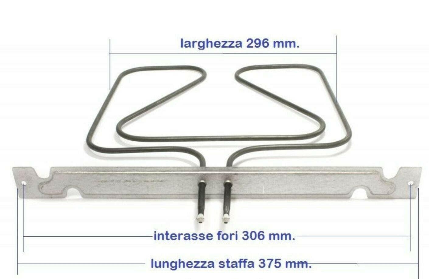 RESISTENZA FORNO KENWOOD INFERIORE 1300 W 230 VOLT CK940 CKB300 062090004 RS 115 in prodotto EuroStore07 - Alatri, commercioVirtuoso.it