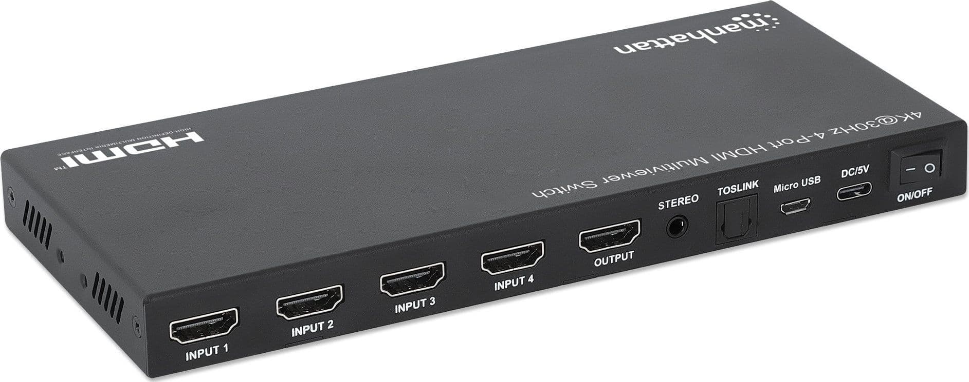 Switch Multiviewer HDMI 4K@30Hz 4x1 Nero in Selettori audio-video Scontolo.net - Potenza, commercioVirtuoso.it