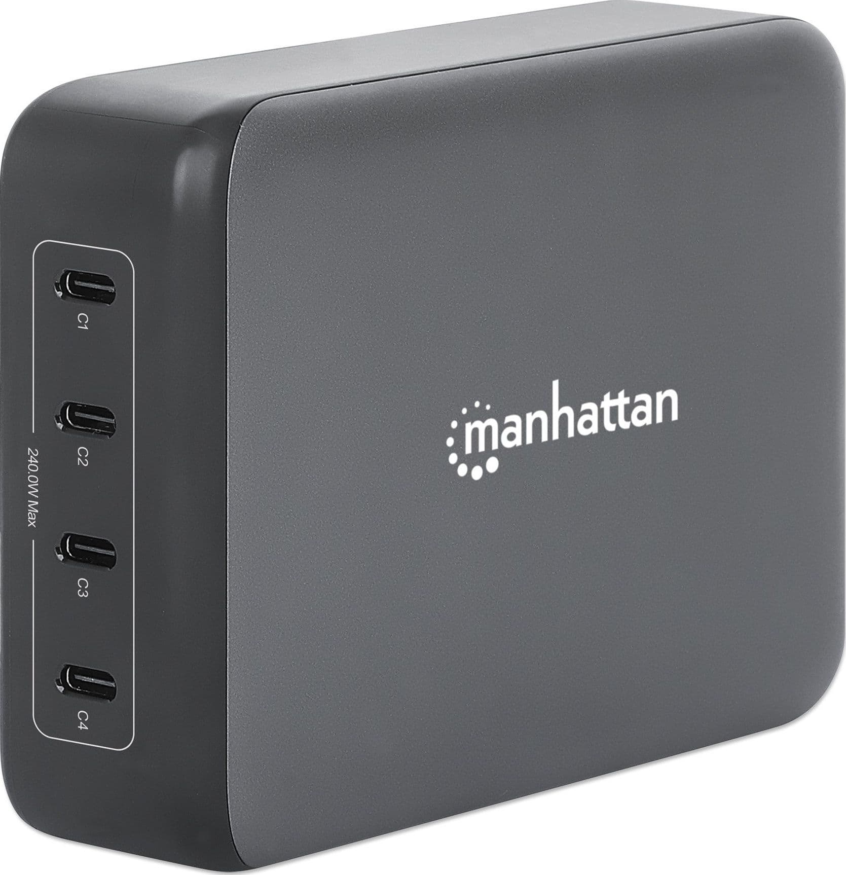 Stazione di Ricarica USB-C&trade Power Delivery 4 Porte GaN 240W / PD3.2 in Caricabatterie da muro Scontolo.net - Potenza, commercioVirtuoso.it