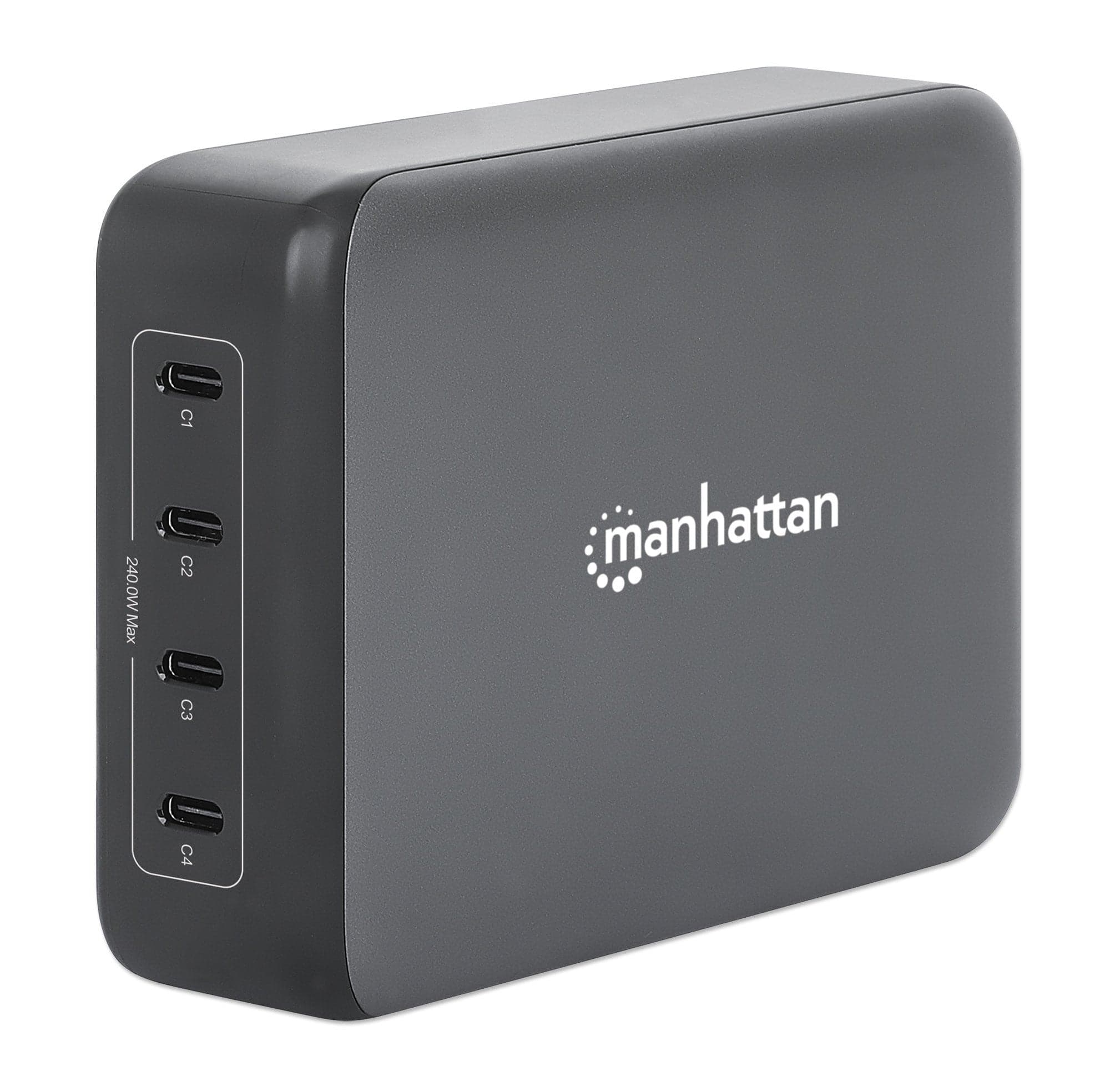 Stazione di Ricarica USB-C&trade Power Delivery 4 Porte GaN 240W / PD3.2 in Caricabatterie da muro Scontolo.net - Potenza, commercioVirtuoso.it