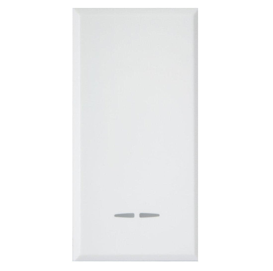 WHITEK S44 Interruttore con Gemma 1P 16AX Illuminabile 1 Modulo Bianco Opaco in Interruttori dimmer Scontolo.net - Potenza, commercioVirtuoso.it