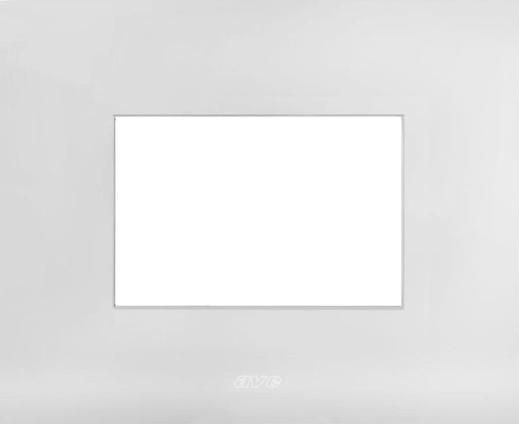 Placca Serie Smart44 in Metallo 3 Moduli Bianco Opaco in Placche combinate interruttori e prese Scontolo.net - Potenza, commercioVirtuoso.it