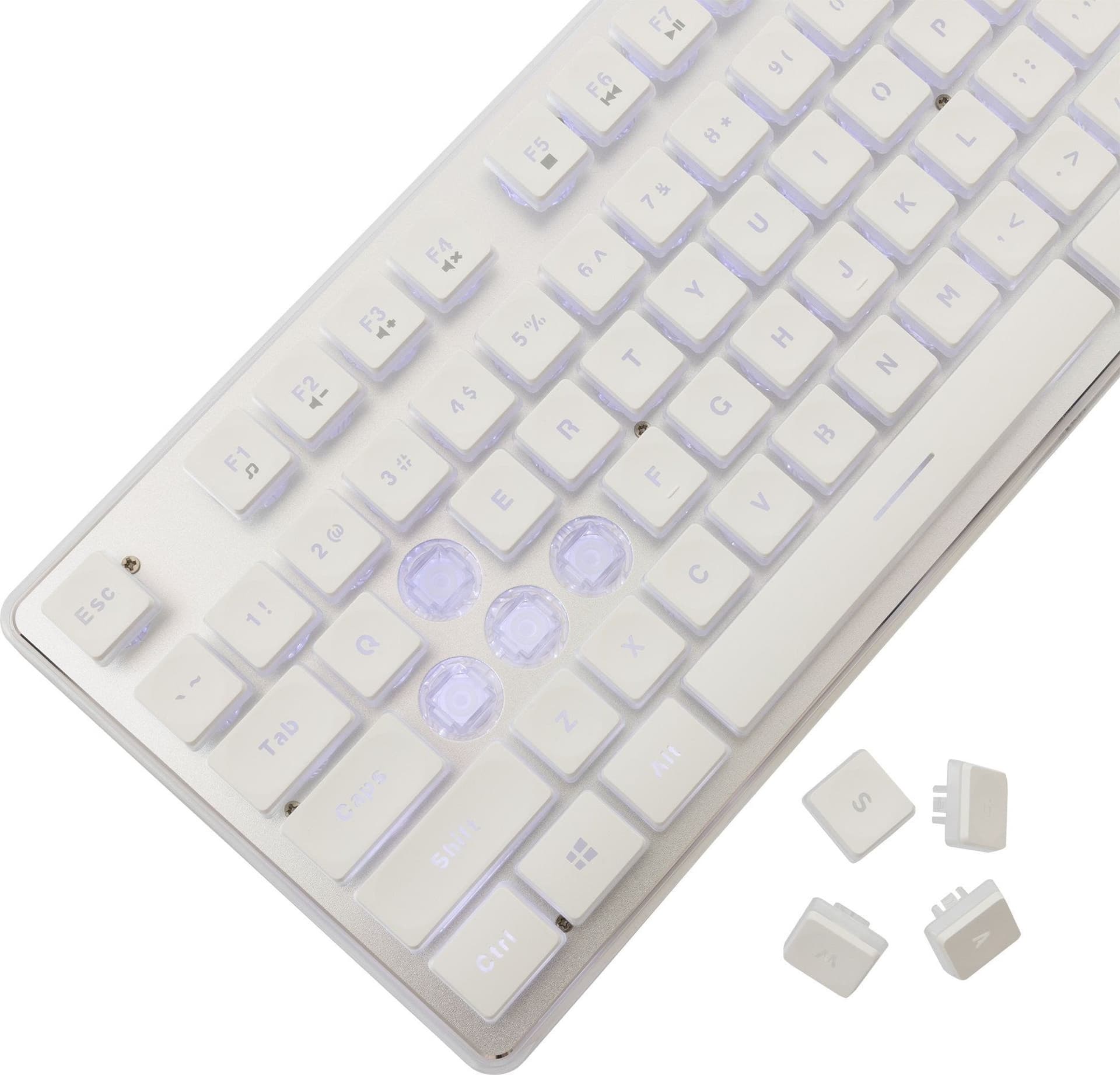 Tastiera Gaming USB 104 Tasti con Retroilluminazione LED Bianco in Tastiere da gioco Scontolo.net - Potenza, commercioVirtuoso.it