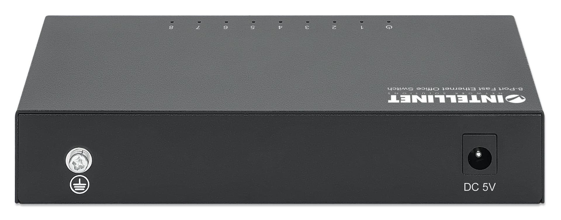Switch Hub Ethernet 10/100Mbps 8 Porte Desktop in Metallo in  Scontolo.net - Potenza, commercioVirtuoso.it