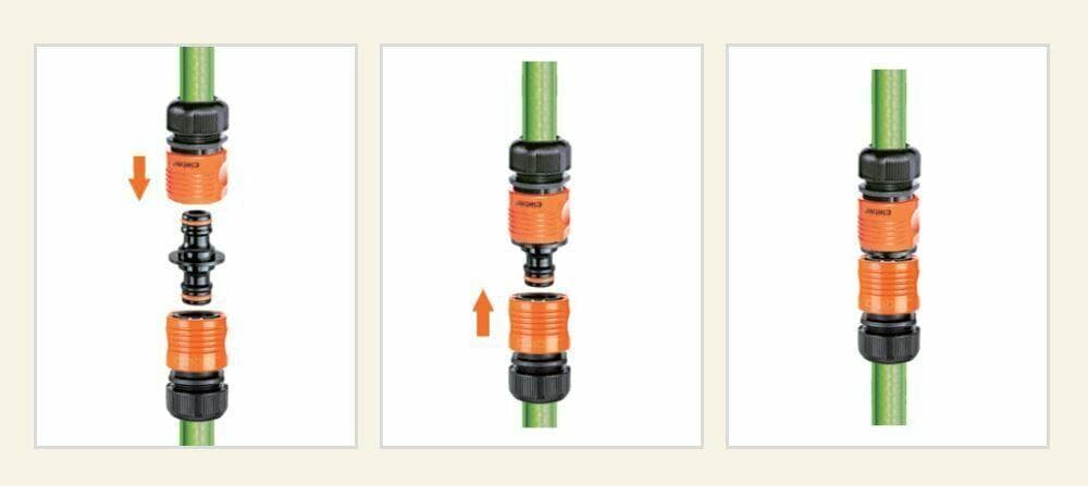 CLABER 8613 CONGIUNZIONE 2 VIE PER RACCORDI RAPIDI GIARDINO IRRIGAZIONE in prodotto EuroStore07 - Alatri, commercioVirtuoso.it