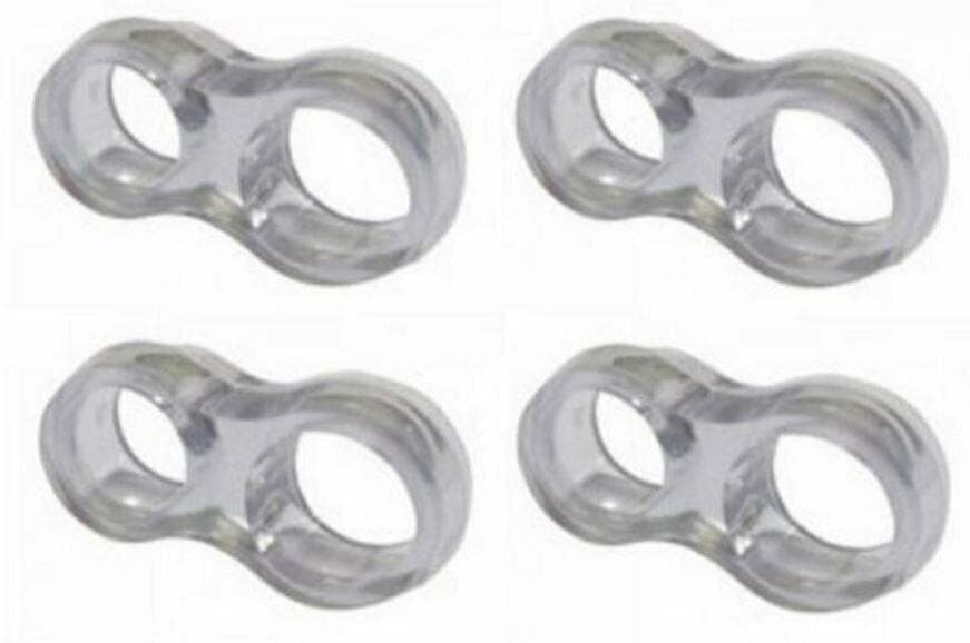 ANELLO SALVAMANIGLIA 4pz fermaporta SALVA MANIGLIA PORTA PARACOLPI FERR 108430 in prodotto EuroStore07 - Alatri, commercioVirtuoso.it