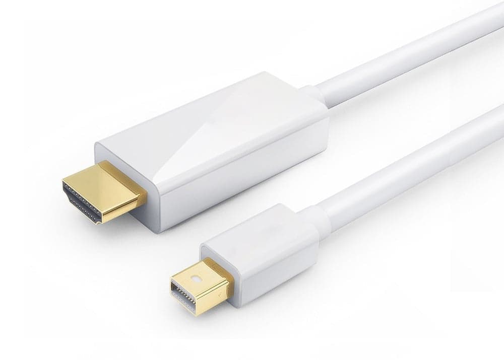 Cavo Monitor Mini DisplayPort (Thunderbolt) / HDMI 2m Bianco in Cavi HDMI Scontolo.net - Potenza, commercioVirtuoso.it