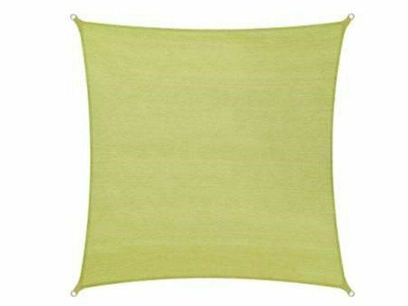 TENDA PARASOLE A VELA MT 5 X 5 BEIGE PANNELLO TELO POLIESTERE 180gr/Mq FE 296526 in prodotto EuroStore07 - Alatri, commercioVirtuoso.it