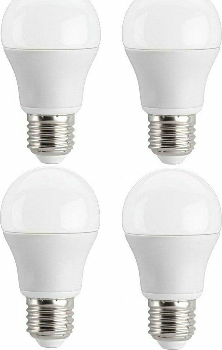 4 LAMPADINE A LED ATTACCO E 27 CONSUMO 10 W 3000 K LUCE CALDA LAMPADINA in prodotto EuroStore07 - Alatri, commercioVirtuoso.it