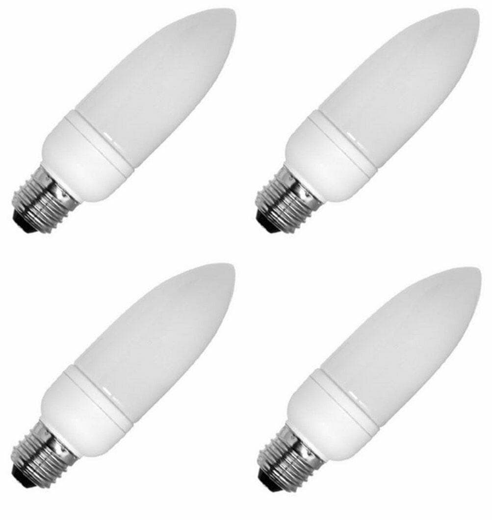 4 LAMPADINE BASSO CONSUMO E 27 OLIVA 9 W LUCE FREDDA ACCENSIONE RAPIDA in prodotto EuroStore07 - Alatri, commercioVirtuoso.it