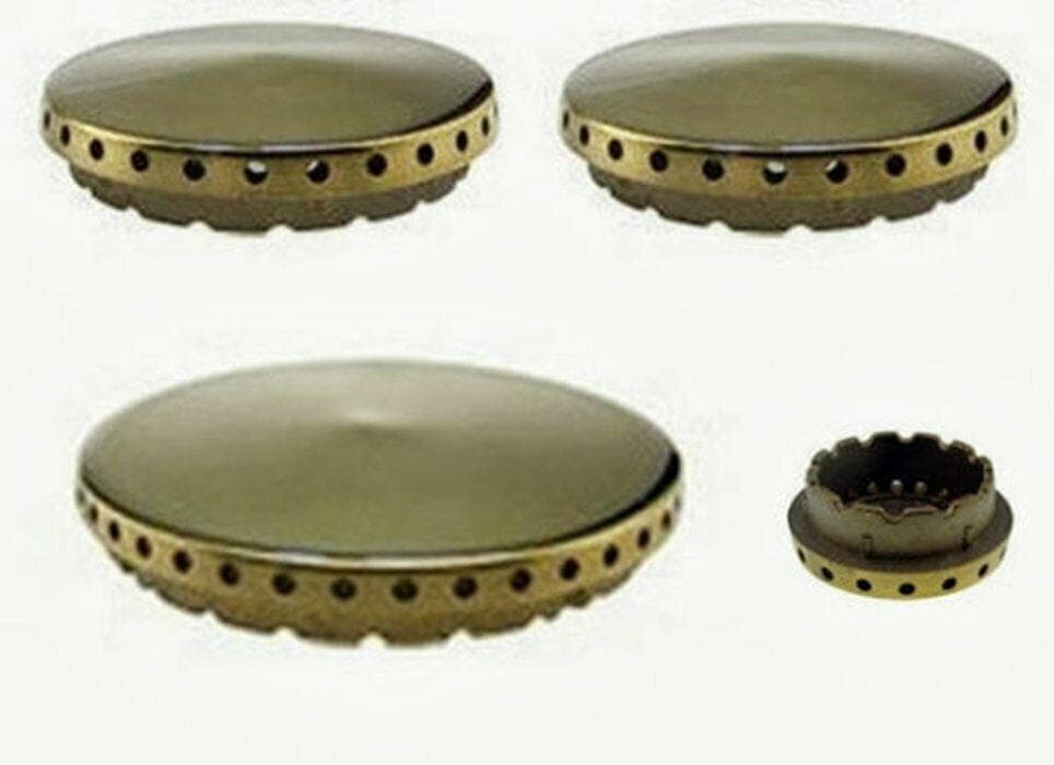 SPARTIFIAMMA ADATTI CUCINA GAS AREILOS - X PER IN OTTONE 2 fornelli medio L 125 in prodotto EuroStore07 - Alatri, commercioVirtuoso.it
