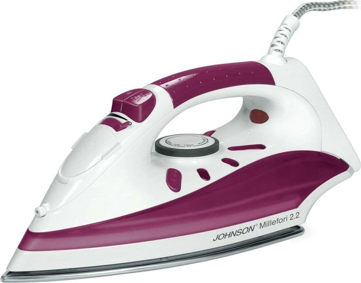FERRO DA STIRO JOHNSON 'MILLEFORI 2200' SUPER VAPORE - VAPORE VERTICALE in prodotto EuroStore07 - Alatri, commercioVirtuoso.it