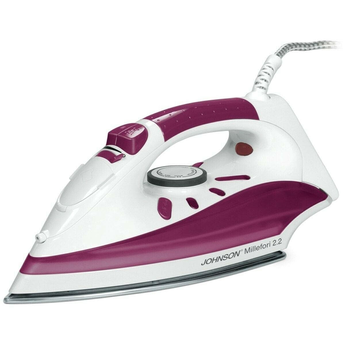 FERRO DA STIRO JOHNSON 'MILLEFORI 2200' SUPER VAPORE - VAPORE VERTICALE in prodotto EuroStore07 - Alatri, commercioVirtuoso.it