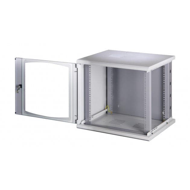 Armadio Rack 19'' a muro 13 unit&agrave sezione unica prof. 500mm Nero in  Scontolo.net - Potenza, commercioVirtuoso.it