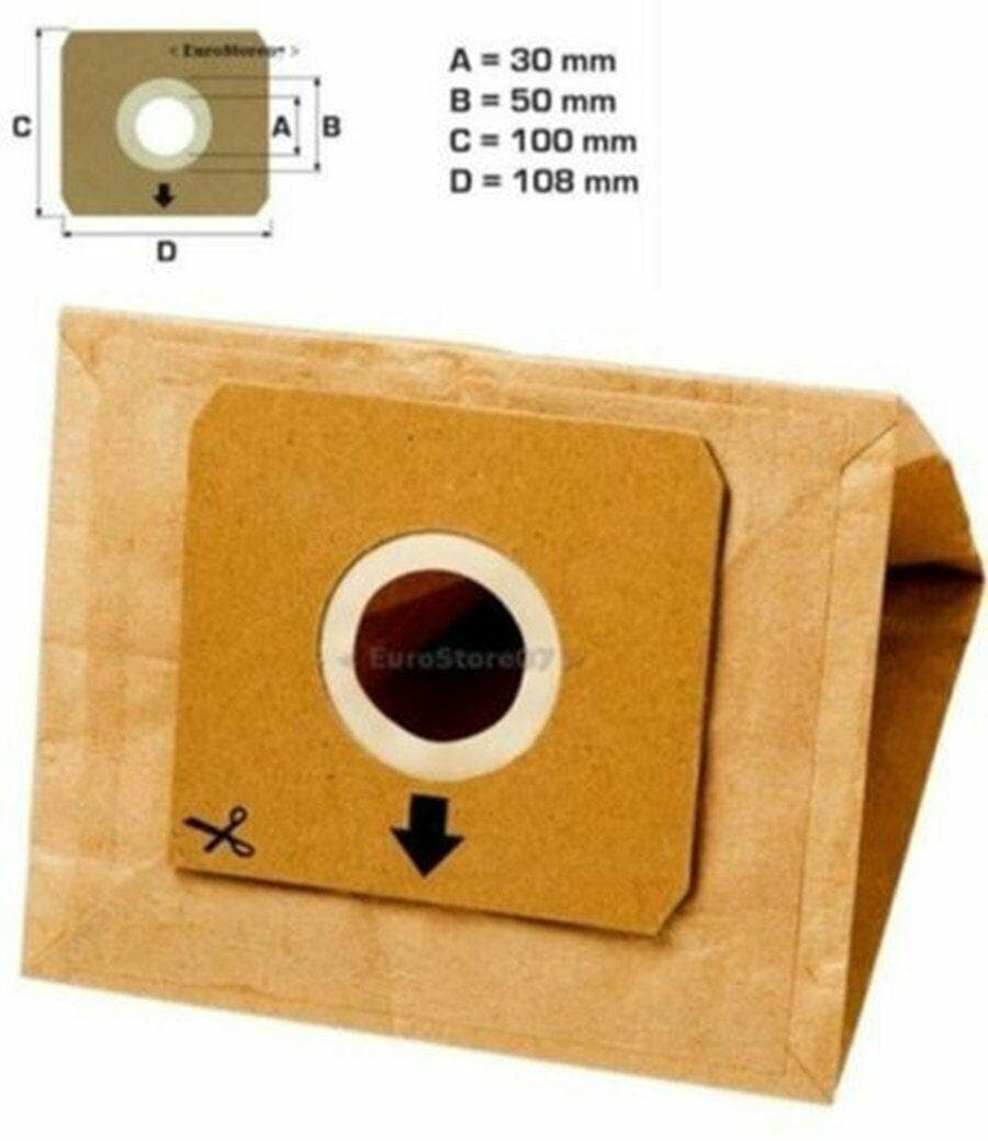8 SACCHI SACCHETTI PER ASPIRAPOLVERE HOY POINT SL B20 AA0 IN CARTA DL10 in prodotto EuroStore07 - Alatri, commercioVirtuoso.it