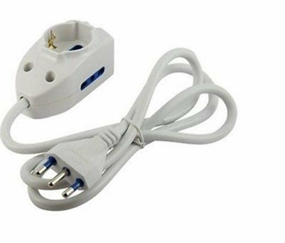 MULTIPRESA 2 POSTI BIPASSO LATERALI + 1 SCHUKO MAX 2500 W FRA 126082 in prodotto EuroStore07 - Alatri, commercioVirtuoso.it