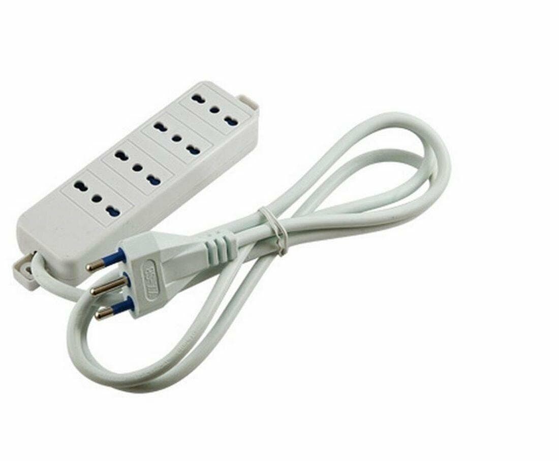 MULTIPRESA COMPATTA BIPASSO GRANDE E PICCOLA 4 POSTI FER 31110 in prodotto EuroStore07 - Alatri, commercioVirtuoso.it