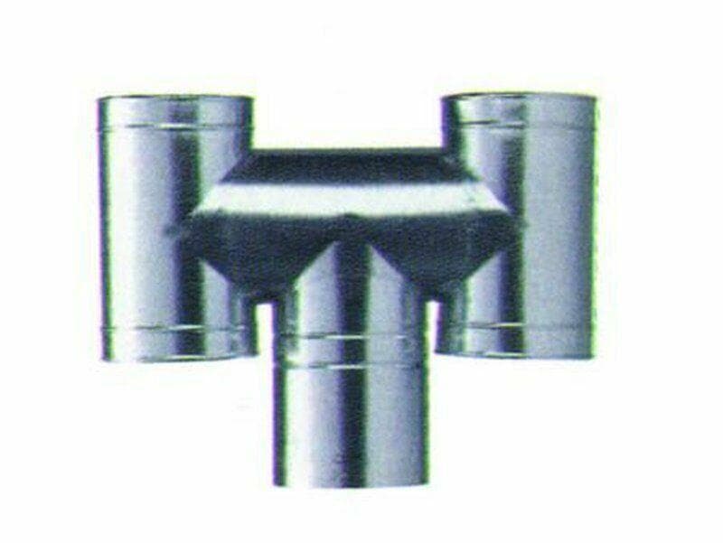 FUMAIOLO CAMINI A H ANTIVENTO IN ACCIAIO ZINCATO ø cm.12 PER STUFA CAMINO 96904 in prodotto EuroStore07 - Alatri, commercioVirtuoso.it