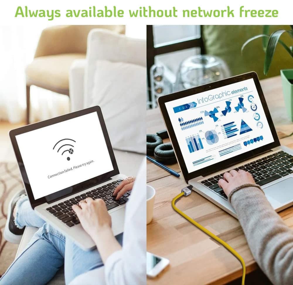 Adattatore Convertitore da USB-C&trade a RJ45 Ethernet Gigabit LAN 1000Mbps in Adattatori USB wireless Scontolo.net - Potenza, commercioVirtuoso.it