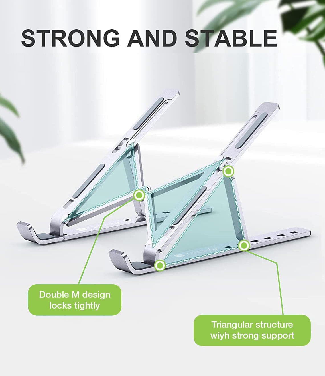 Supporto Pieghevole in Alluminio per Notebook Tablet e Smartphone da 10'' a 16'' in  Scontolo.net - Potenza, commercioVirtuoso.it