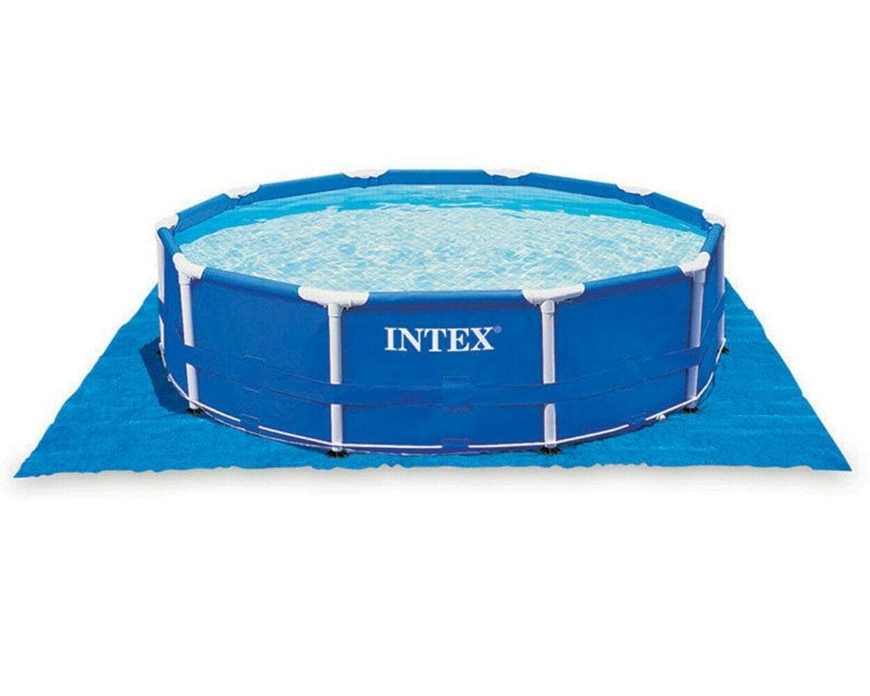 TELO FONDO SOTTO PER PISCINA QUADRATO -INTEX 28048 - CM 472 X 472 FERR 19194 in prodotto EuroStore07 - Alatri, commercioVirtuoso.it