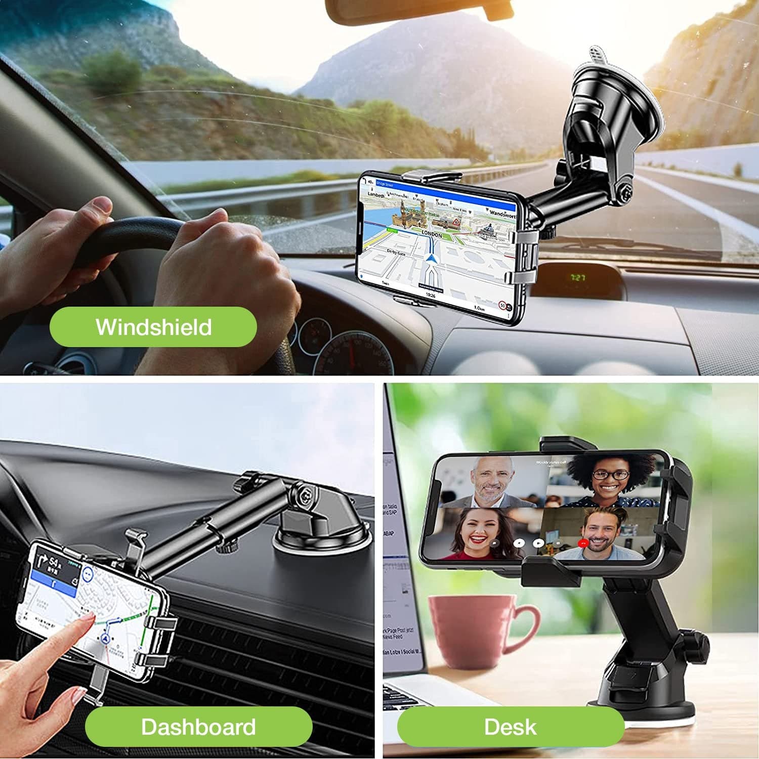 Supporto Universale da Auto per Smartphone con Sistema a Gravit&agrave in Alloggiamenti Scontolo.net - Potenza, commercioVirtuoso.it