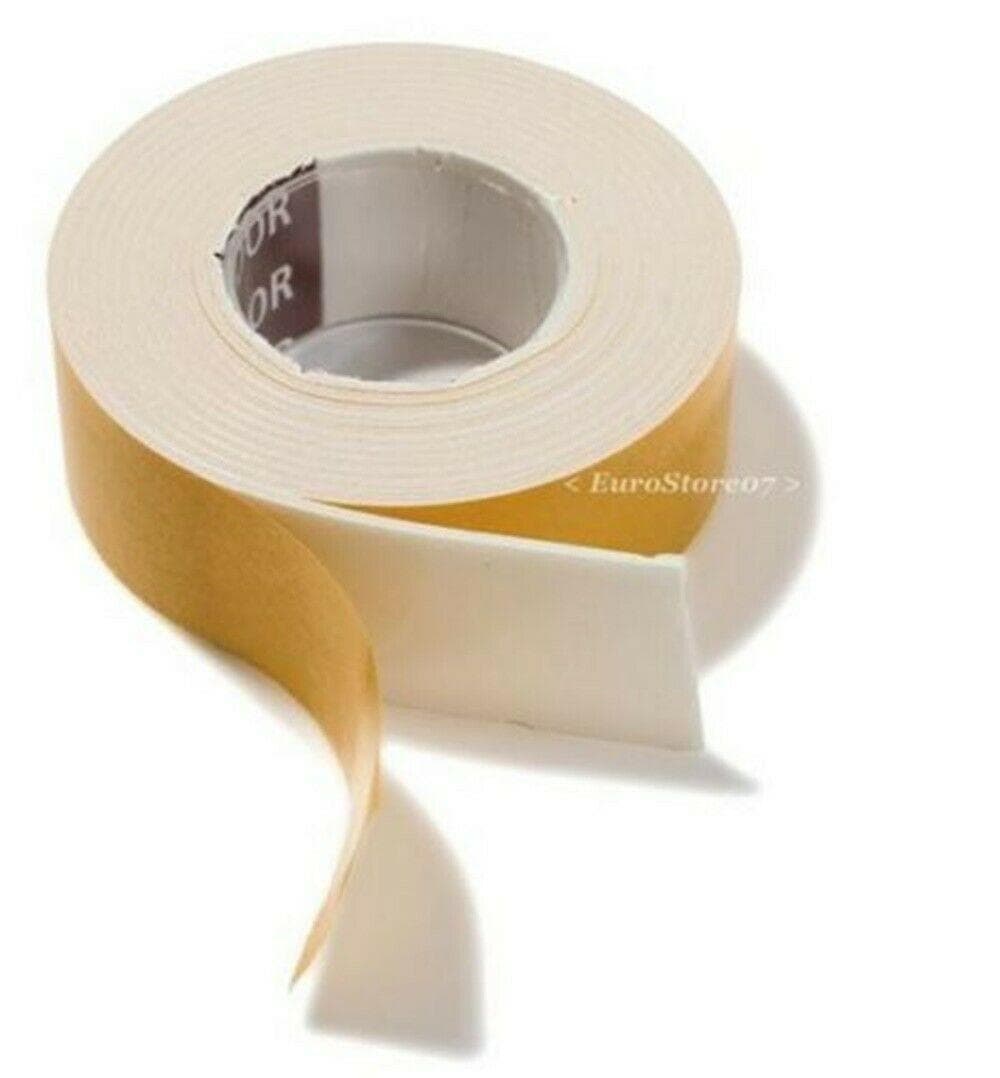 NASTRO BIADESIVO LUNGO 1,5 MT LARGO 19 MM 1 ROTOLO spessore 1 mm BIANCO FE 39765 in prodotto EuroStore07 - Alatri, commercioVirtuoso.it